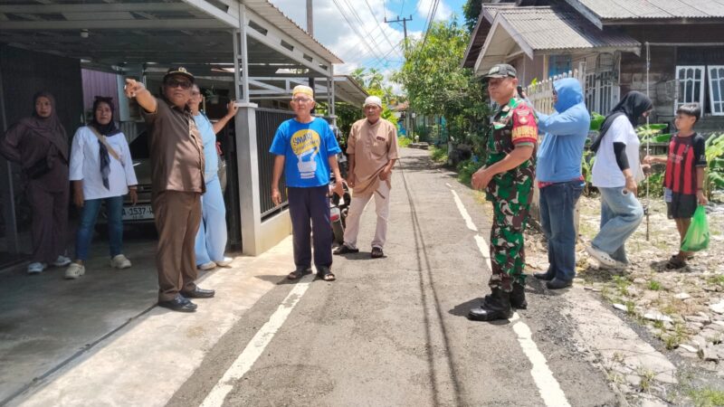 Anggota DPRD Kota Banjarmasin Menindau Lokasi Aspirasi Masyarakat di Kelurahan Telaga Biru, Banjarmasin Barat
