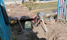 Untuk Masyarakat, Kodim 1007/Banjarmasin Bangunkan Jembatan Beton