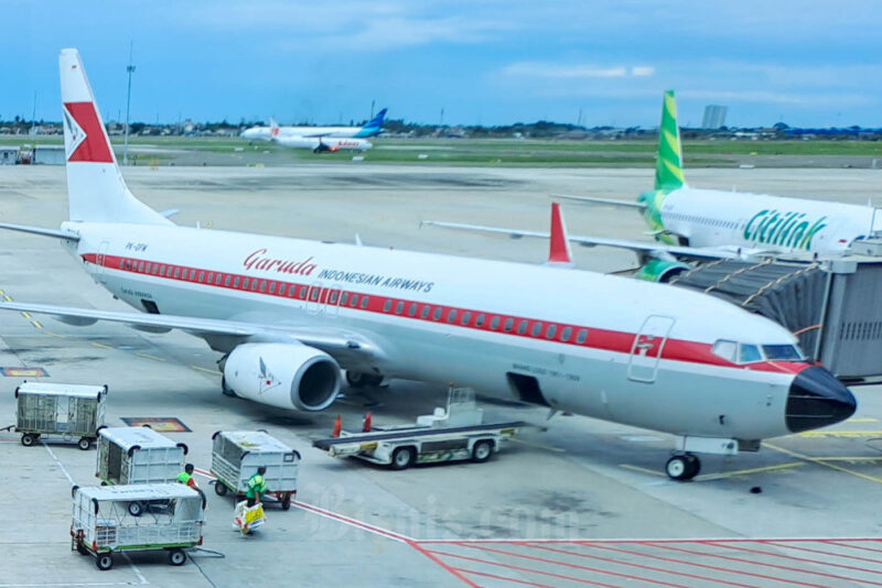 Pesawat Garuda Indonesia 