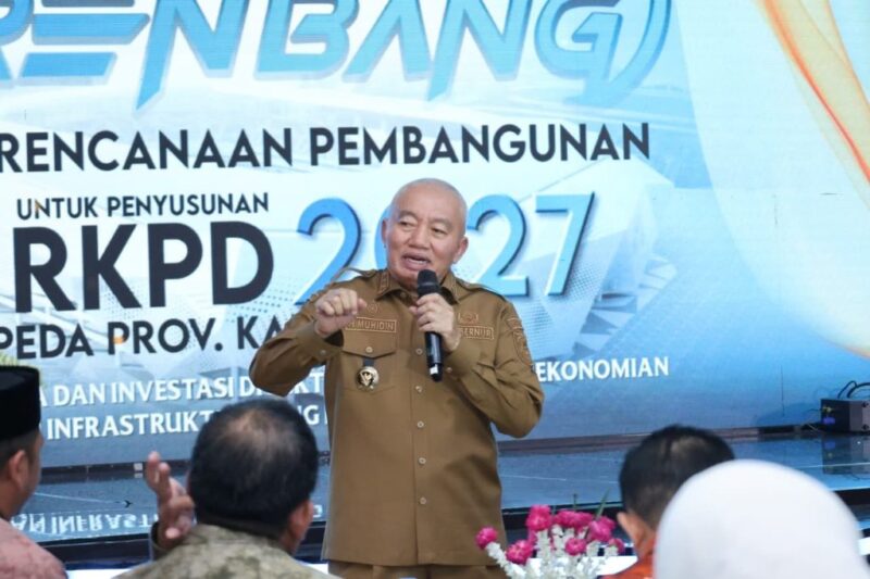 Gubernur Kalsel Haji Muhidin Dialog Langsung Bersama Bupati/ Walikota se-Kalsel (foto:adpim)