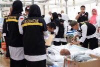 Tim Kesehatan Haji Indonesia Terus Pantau Jemaah