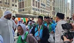 Jemaah Calon Haji Tiba di Madinah