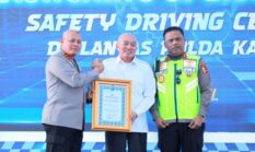 Gubernur Kalsel dan Kakorlantas Launching Operasional Safety Driving Center
