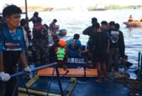 ABK DITEMUKAN - Korban tenggelam ABK KM Cemara yang tenggelam di Sungai Barito dekat Pelabuhan Trisakti Banjarmasin, ditemukan, Sabtu (2/5/2026) pagi. (foto:istimewa)