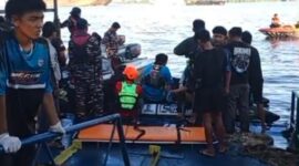 ABK DITEMUKAN - Korban tenggelam ABK KM Cemara yang tenggelam di Sungai Barito dekat Pelabuhan Trisakti Banjarmasin, ditemukan, Sabtu (2/5/2026) pagi. (foto:istimewa)