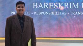 Arya Setiawan SH Mkn, advokat muda Banua yang mulai mengikuti jejak sang ayah, legenda hukum Banua DR H Fauzan Ramon SH MH (Foto Istimewa)