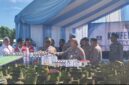 Kapolda Kalsel Irjen Pol Dr Rosyanto Yudha Hermawan bersama Wakapolda ,Dirreskrimsus dan para PJU, meninjau barang bukti usai  konferensi pers, Senin (4/5/2026). (Foto : Mercy)