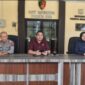 Kasatreskrim Polres Hul Sungai Selat , Iptu May Pelly Manurung didampingi Kasi Humas Polres HSS, AKP Purwadi dan KBO Reskrim Polres, Ipda Muslinawati SH, Rabu (13/5/2026) (Foto Mercy)