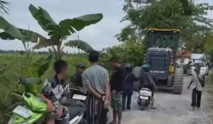 Kecelakaan Maut di Tambak Babi Kabupaten Banjar, Grader Diduga Hantam Tiga Warga hingga Tewas