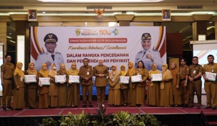 Tekan Kasus TBC hingga Kanker, Banjarmasin Gencarkan Advokasi P2P