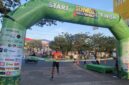 Peserta lari HUT ke 20 PT Senwell Family di Banjar.
