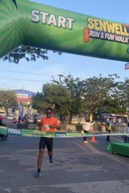 Run dan Fun Walk Ramaikan HUT ke-20 Tahun Senwell Family di Banjar
