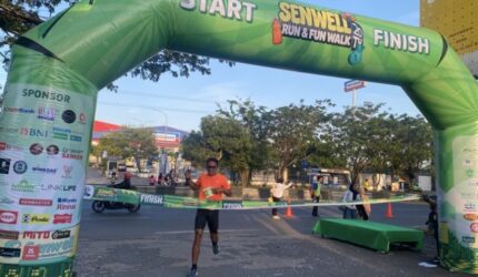 Run dan Fun Walk Ramaikan HUT ke-20 Tahun Senwell Family di Banjar