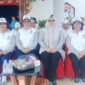 Wakil Ketua I DPRD Murung Raya Dina Maulidah saat menghadiri pelepasan kontingen Festival Budaya Isen Mulang (FBIM) di halaman Kantor Bupati Mura (foto: Maya)