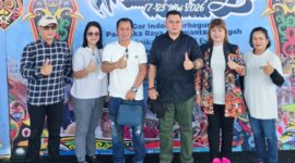 Anggota DPRD Mura Susilo (baju putih) saat menghadiri FBIM di kota Palangkaraya (foto: istimewa)