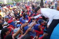 Kebersamaan Gubernur Kalsel Haji Muhidin dengan Para Buruh di Peringatan May Day 2026 di Banjarmasin (foto:adpi)
