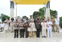 Wagub Kalsel Haji Hasnuryadi Sulaiman Mengajak Generasi Muda Teladani Tekad dan Semangat Pejuang (foto:adpim)