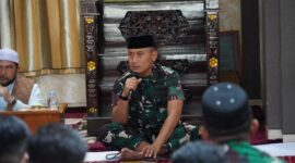 Peringatan Tahun Baru Islam 1448 Hijriah di Masjid Miftahul Jannah Korem 101/Antasari, Banjarmasin, Rabu (17/6/2026). (Foto: Penrem 101/Ant)
