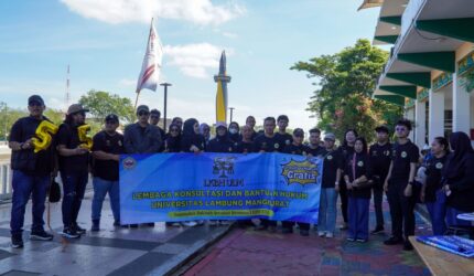LKBH ULM Jemput Aspirasi Warga Lewat Konsultasi Hukum di Ruang Publik