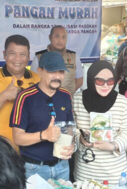 CFD Banjarmasin Makin Meriah, Pasar Murah Polda Kalsel Diserbu Warga