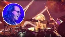 Personel Rush, Geddy Lee (lingkaran ) , tampil dalam konser pembuka tur reuni 
