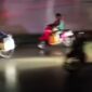 KOCAR KACIR : Para pelansir BBM kocar kalcir saat Tim Macan Kalsel  menggerebek sebuah SPBU di Kota Banjarmasin, Minggu (14/6/2026) malam. (foto: istimewa)
