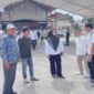 Wakil Ketua I DPRD Kabupaten Murung Raya Dina Maulidah saat meninjau persiapan pelaksanaan MTQ KORPRI VIII Kalteng (foto: istimewa)