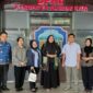 Wakil Ketua I DPRD Mura bersama Ketua Bappemperda DPRD Mura Tuti Marheni saat menerima kunker tim Bappemperda Kab. HSS, Kalsel (foto: istimewa)
