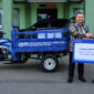 Bantuan CSR Satu Unit Kendaraan Roda Tiga Pengangkut Sampah ke Denzipur 8/GM