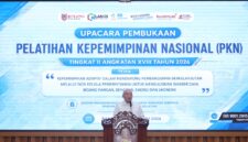 Gubernur Kalsel Haji Muhidin Membuka Pelatihan Kepemimpinan Nasional (PKN) Angkatan XVIII 2026 (foto:adpim)