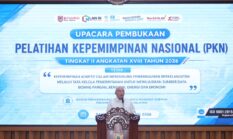 Pelatihan Kepemimpinan Nasional (PKN) Angkatan XVIII 2026 Dibuka Gubernur Kalsel Haji Muhidin