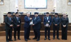 Gubernur Haji Muhidin Terima WTP ke-13 Berturut-turut Laporan Hasil Pemeriksaan Pemprov Kalsel dari BPK RI