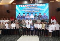 Gubernur H. Muhidin Pimpin Pembentukan Satgas Karhutla dan Pengawasan Pendistribusian BBM di Kalimantan Selatan (foto:adpim)