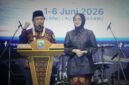 Wakil Gubernur Kalsel, H. Hasnuryadi Sulaiman bersama istri drg. Hj. Ellyana Trisya Hasnuryadi
