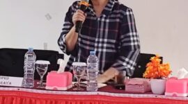 Anggota DPRD Kabupaten Murung Raya Tuti Marheni. (foto: Maya)
