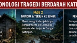ILUSTRASI – Ilustrasi penggerebekan kasus narkotika yang berujung tragedi di Desa Tumbang Kalemei, Kecamatan Katingan Tengah. Fakta baru yang diungkap menyebut dugaan pengejaran terhadap anggota polisi masih berlanjut setelah petugas mundur ke Sungai Katingan, serta adanya indikasi kekerasan sebelum para korban ditemukan meninggal dunia. (ilustrasi: AI/)