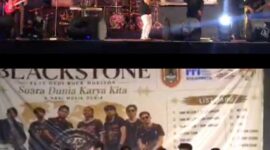 Duet Miftah Koso -Connie Dio membawakan tembang Cinta Kita yang dipopulerkan Amy Search - Inka Christie (Foto Istimewa)