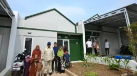 Kegiatan Akad Massal Unit KPR Rumah Subsidi dipusatkan di kawasan Puri Delta City Side Batang Jawa Tengah