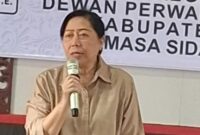Anggota DPRD Kabupaten Murung Raya Tuti Marheni. (foto: Maya)