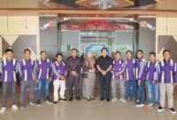 Wakil Ketua I DPRD Murung Raya Dina Maulidah didampingi Ketua Komisi II Bebie dan anggota DPRD Mariyanto saat menerima aspirasi karyawan PT Bagas Bumi Persada (BBP). (foto: istimewa)