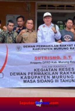 Reses di Muara Sumpoi, Sutrisno Serap Aspirasi Warga, Sektor Pertanian jadi Prioritas