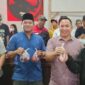 Ketua Komisi II DPRD Murung Raya Bebie ( kiri dua),(foto: istimewa)