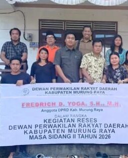 Reses di Kecamatan Murung, Friedrich D. Yoga Serap Aspirasi Perbaikan Infrastruktur Dasar hingga Jalan