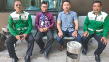 Andi Perwakilan Pihak Korban dan Pihak Perusahaan Yanuar di kantor MBP di Banjarmasin