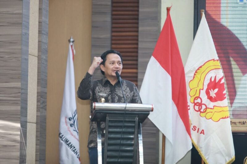 Wagub Kalsel H. Hasnuryadi Sulaiman Terpilih Menjadi Ketua KONI Kalsel (foto: adpim)