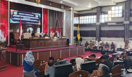Pemkab Kotabaru Sampaikan KUA-PPAS 2027 dan Tiga Raperda Prioritas Pada Rapat Paripurna DPRD