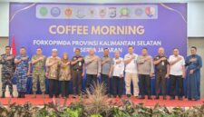 Sekdaprov Kalsel HM Syarifuddin: Memperkuat Sinergi Lintas Sektor dan Menjaga Stabilitas Daerah Melalui Coffe Morning (foto:adpim)