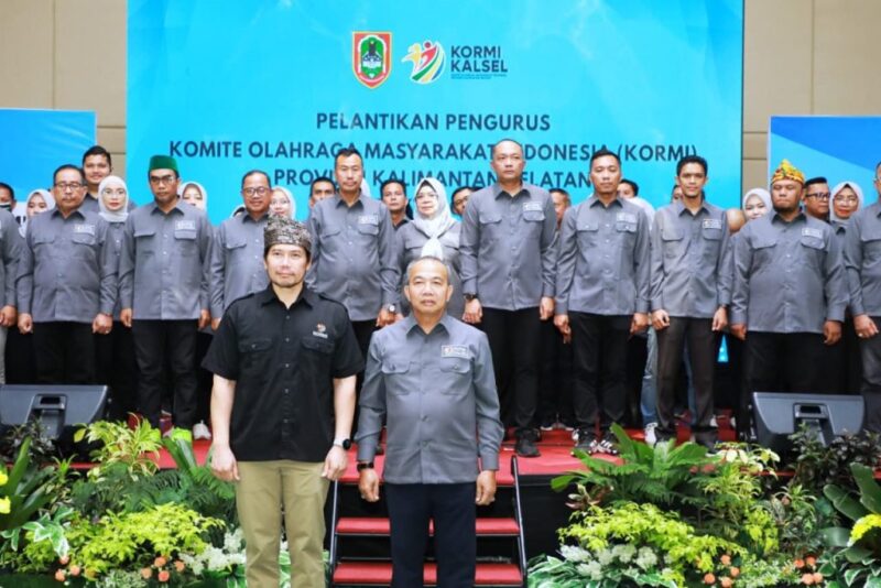 Sekdaprov Kalsel HM Syarifuddin Pimpin KORMI Periode 2026-2031 (foto:adpim)