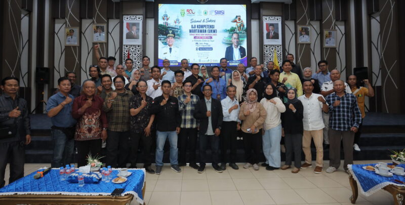 Pembukaan uji kompetensi wartawan (Dok/Sukmahid)