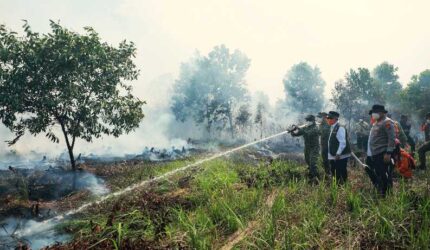 Korem 101 Antasari Gempur 17 Titik Karhutla di Kalsel, Lebih dari 100 Hektare Terbakar